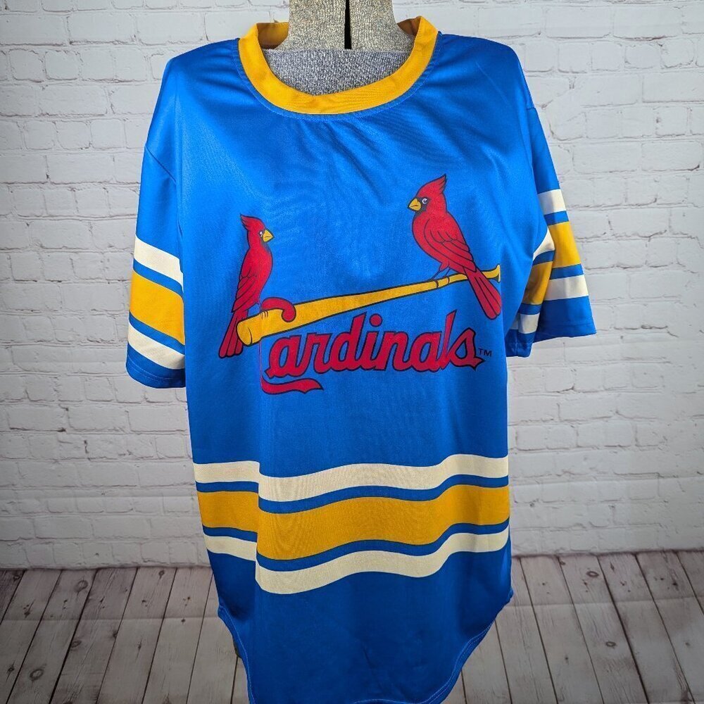 St. Louis Cardinals & Blues Promo Sport Jersey XL